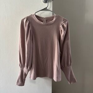 NWT Madewell brushed puff sleeve top